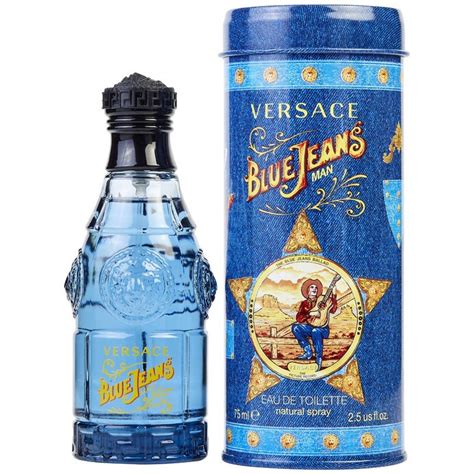 Versace blue jeans edt 75ml perfume for men 